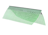 Plastic corrugated waterproofing (PVC) hidden anti-alkaline grid